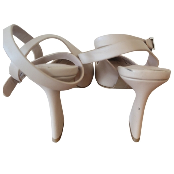 Charles by Charles David Flange Heel Ankle Strap Heels Size 10 M - Picture 5 of 6